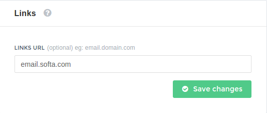 Setting Custom URL